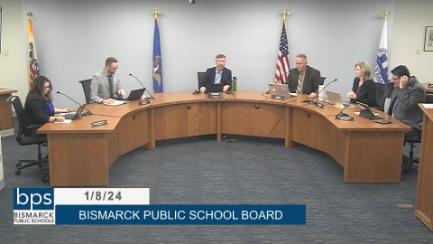 Bismarck School Board Replay 1/8/24