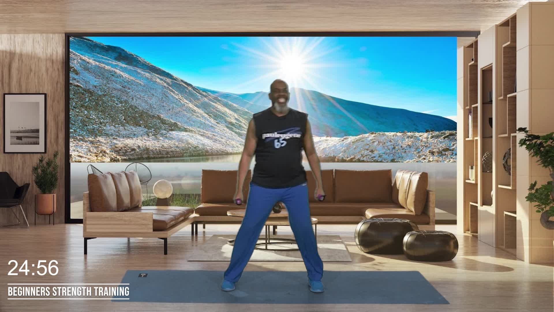 Exercising with Paul Eugene: Beginners Strength Training