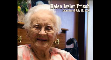 Women Behind the Plow: Helen (Iszler) Frisch Interview