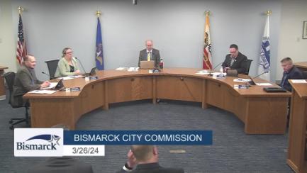 Bismarck City Commission Replay 3/26/24