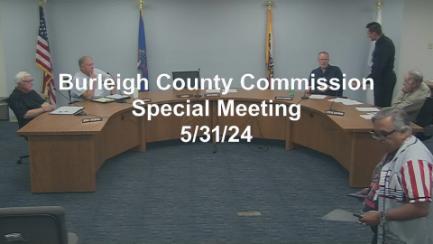 Burleigh Commission Special Meeting Replay 5/31/24
