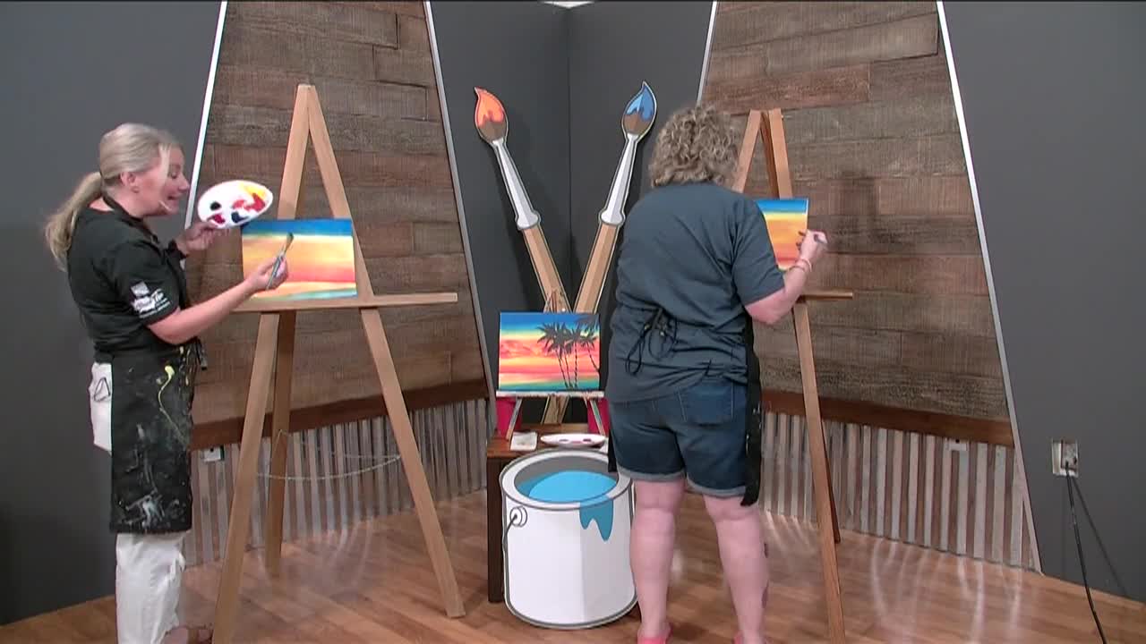Brush Tips with Cheri - Tropical Summer Lights
