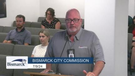 Bismarck City Commission Replay 7/9/24