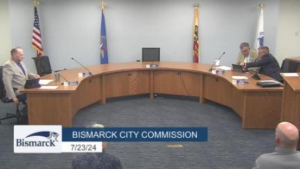 Bismarck City Commission Replay 7/23/24