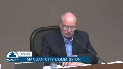 Mandan City Commission Replay 8/6/24