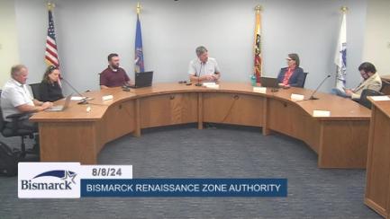 Bismarck Renaissance Zone Authority Replay 8/8/24