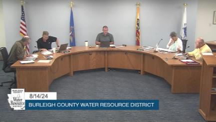 Burleigh Water Resource District Replay 8/14/24
