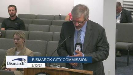 Bismarck City Commission Replay 9/10/24