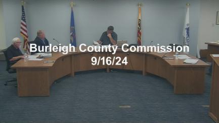 Burleigh Commission & Final Budget Hearing Replay 9/16/24