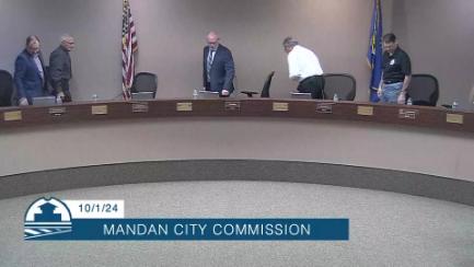 Mandan City Commission Replay 10/1/24