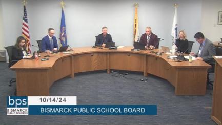 Bismarck School Board Replay 10/14/24