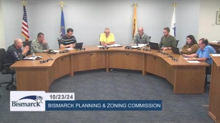 Bismarck Planning & Zoning Replay 10/23/24