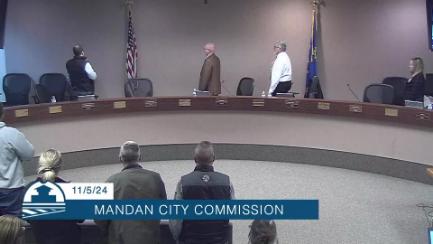 Mandan City Commission Replay 11/5/24