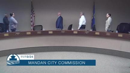 Mandan City Commission Replay 11/19/24
