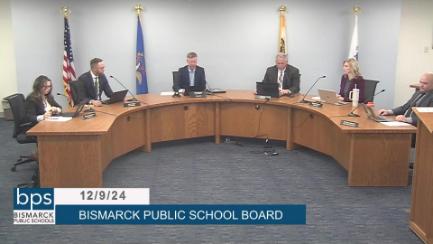 Bismarck School Board Replay 12/9/24