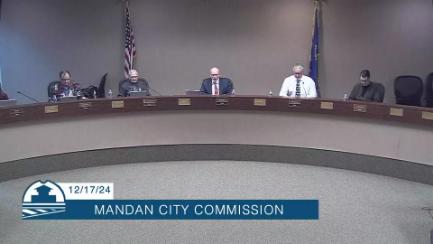 Mandan City Commission Replay 12/17/24