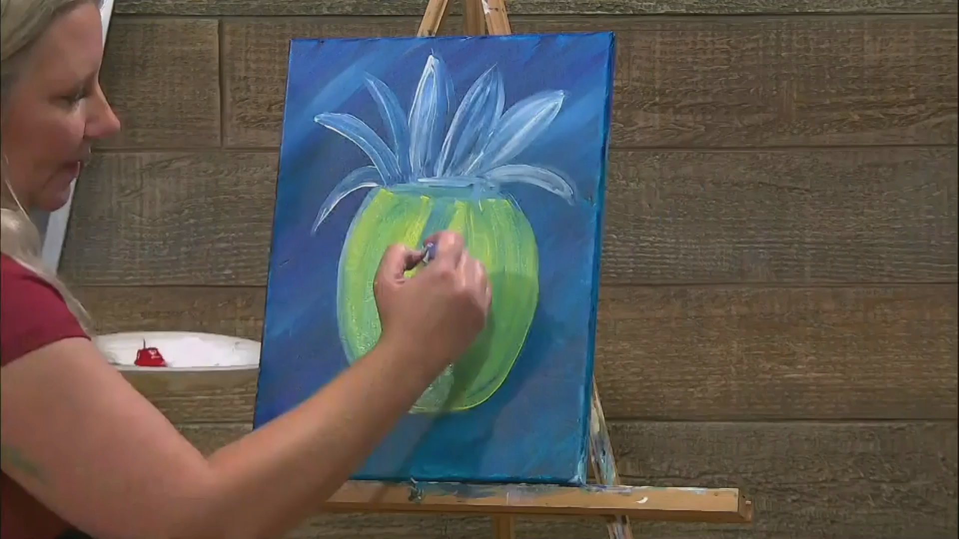 Brush Tips with Cheri - Pineapple