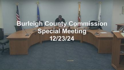 Burleigh Commission Special Meeting Replay 12/23/24