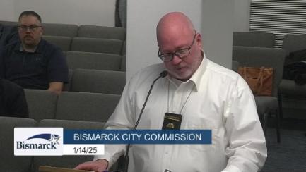 Bismarck City Commission Replay 1/14/25