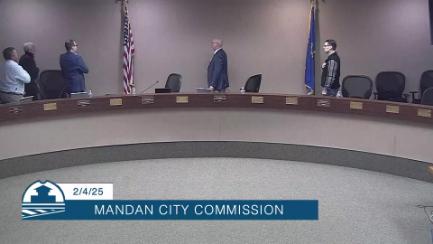 Mandan City Commission Replay 2/4/25