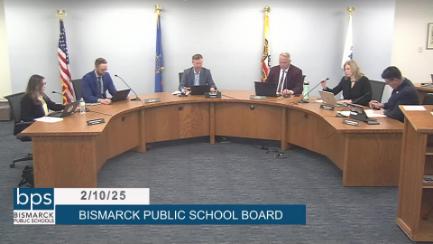 Bismarck School Board Replay 2/10/25