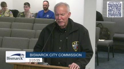 Bismarck City Commission Replay 2/25/25