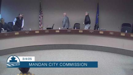 Mandan City Commission Replay 3/4/25