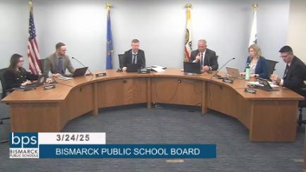 Bismarck School Board Replay 3/24/25