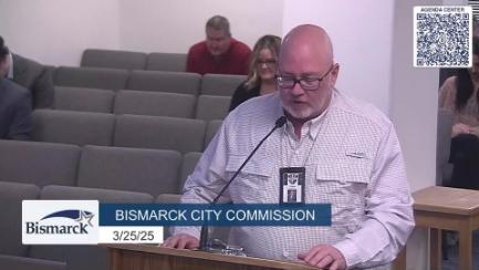 Bismarck City Commission Replay 3/25/25