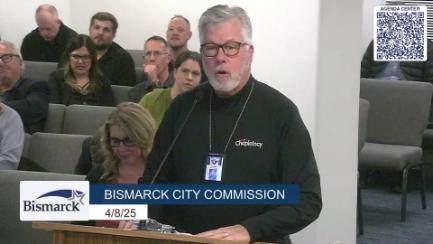 Bismarck City Commission Replay 4/8/25