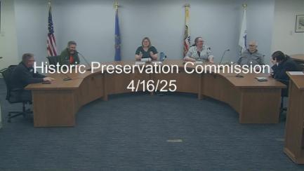 Bismarck Historic Preservation Commission Replay 4/16/25