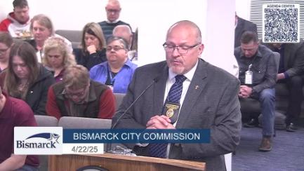 Bismarck City Commission Replay 4/22/25