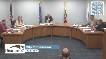 Bismarck City Commission Special Meeting Replay 5/21/25