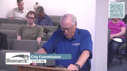 Bismarck City Commission Replay 5/27/25
