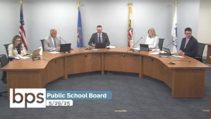 Bismarck School Board Replay 5/29/25