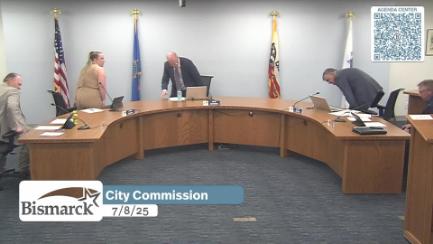 Bismarck City Commission Replay 7/8/25