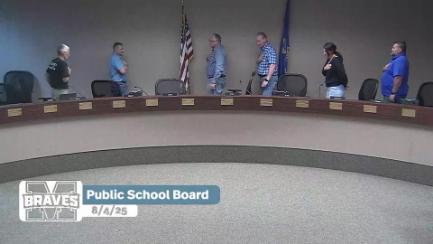 Mandan School Board Replay 8/4/25