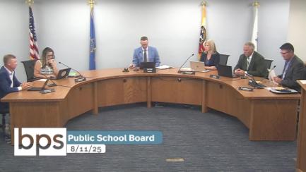 Bismarck School Board Replay 8/11/25