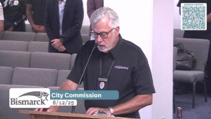 Bismarck City Commission Replay 8/12/25