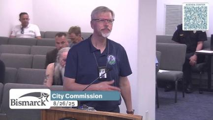 Bismarck City Commission Replay 8/26/25