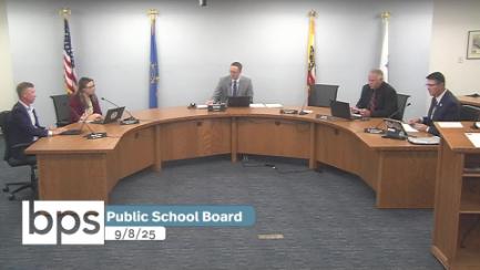 Bismarck School Board Replay 9/8/25