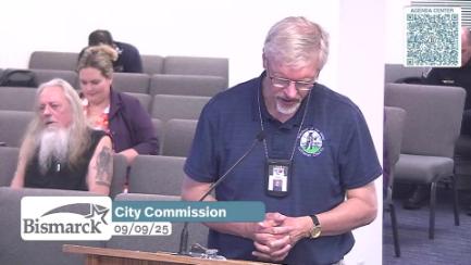 Bismarck City Commission Replay 9/9/25