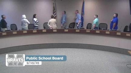 Mandan School Board Replay 9/15/25