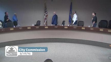 Mandan City Commission Replay 9/16/25