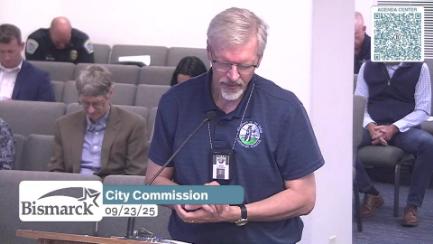 Bismarck City Commission Replay 9/23/25