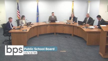 Bismarck School Board Replay 10/13/25