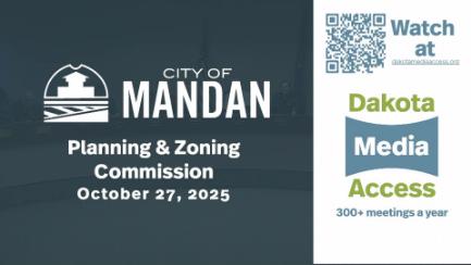 Mandan Planning & Zoning Replay 10/27/25