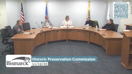 Bismarck Historic Preservation Commission Replay 11/19/25