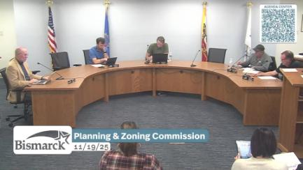 Bismarck Planning & Zoning Replay 11/19/25