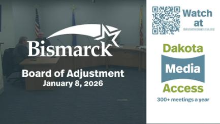 Bismarck Board of Adjustment Replay 1/8/26